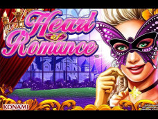 heart romance free slot logo